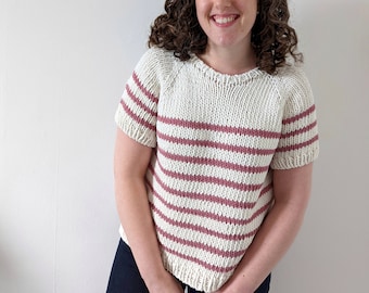 Knitting Pattern: Oldenburg T-Shirt