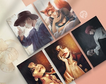 Altered States Hongjoong X Mingi ATEEZ Print / _11258 - Etsy