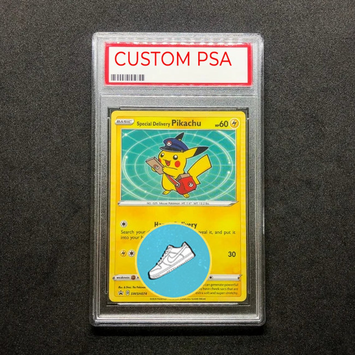 Special Delivery Pikachu Custom PSA Slab Etsy