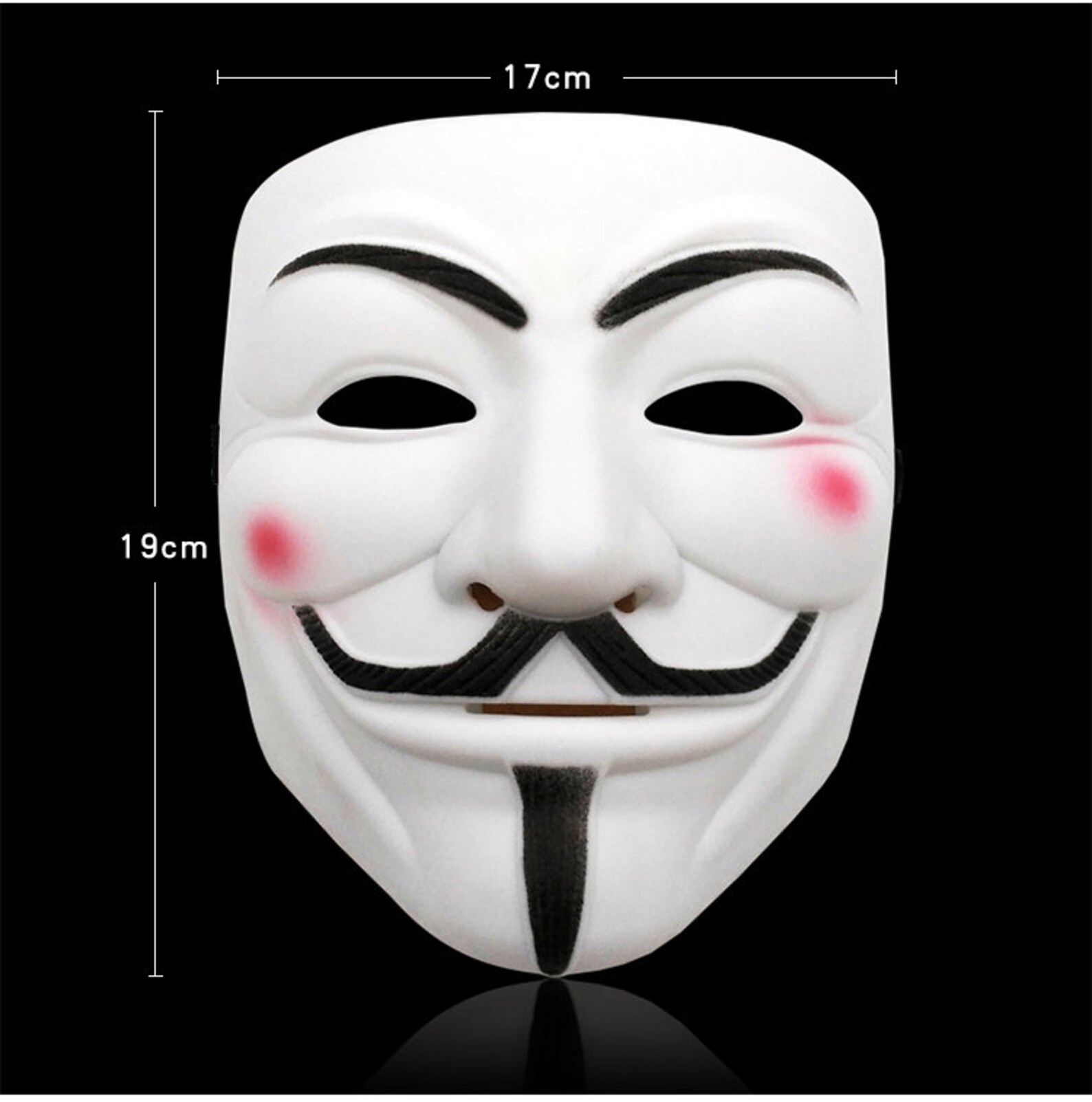 Máscara de hacker de Halloween máscara de traje anónimo Etsy