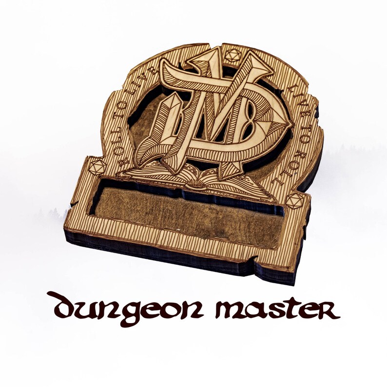 Dnd Class Dice Holder Coaster Wooden Class Holders Dnd Etsy