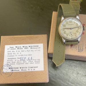 WWII Ordnance Watch Box