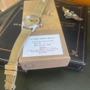 WWII Navy / USMC Pilot&#39;s Hack Watch Box