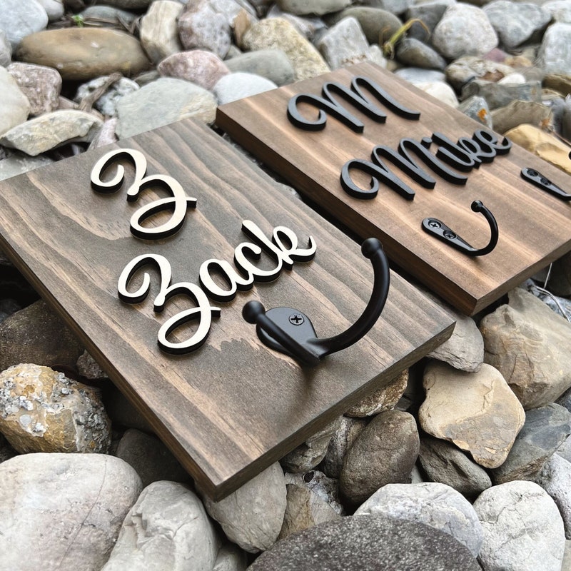 Kids Bathroom Towel Hooks - Etsy