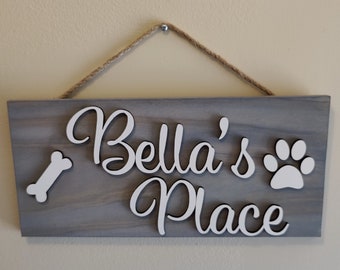 personalized dog signs