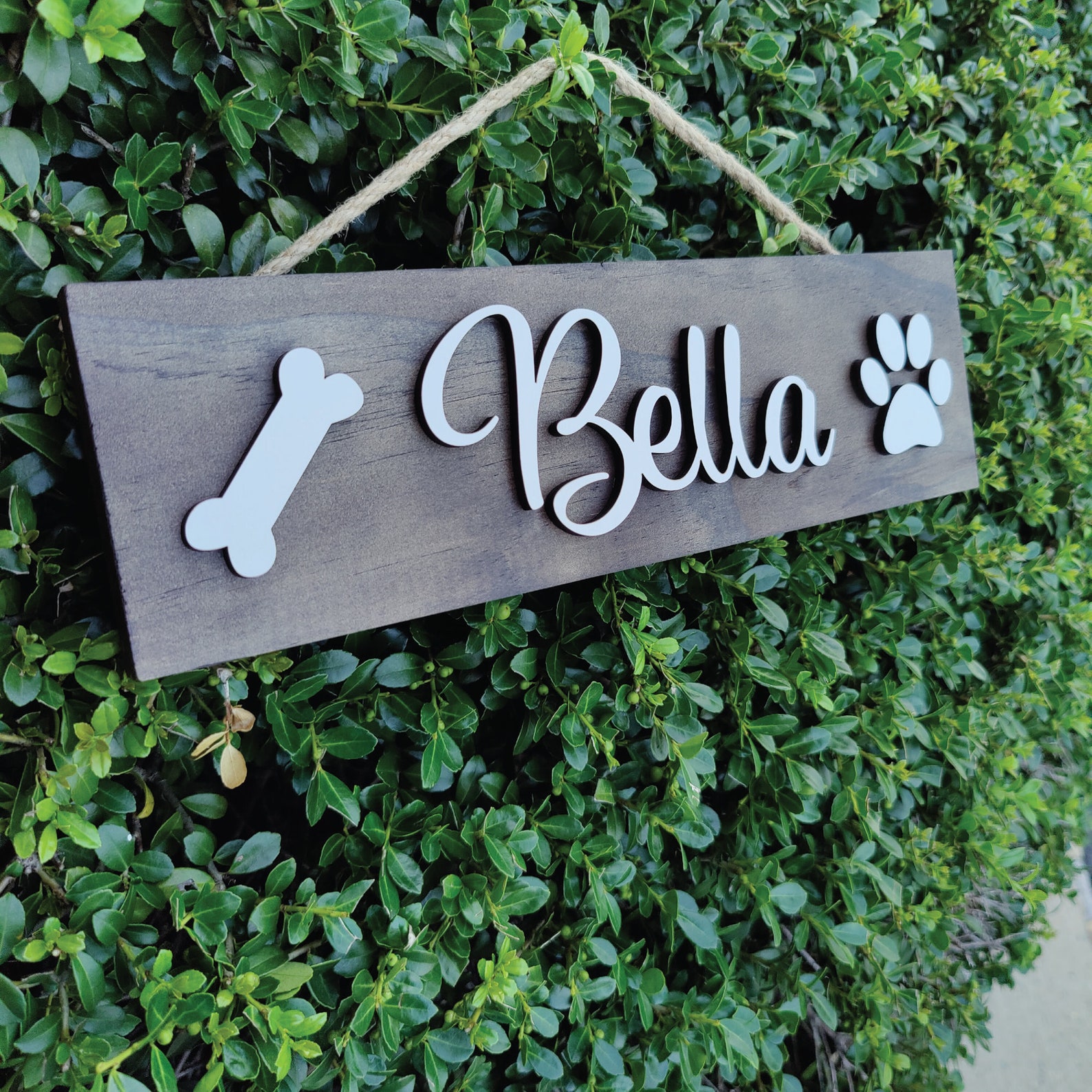 Pet Name Sign 3D Pet Name Sign Custom Pet Name Sign Etsy