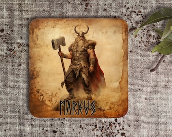 Vikings Coasters personalized 10 designs / Coasters Vikings / Coasters Northmen Coffee Tea
