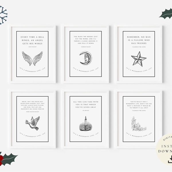 Its a Wonderful Life - Etsy