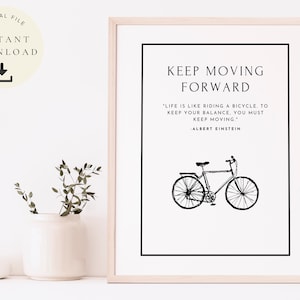 Einstein Wall Art, Graduation Gift For Her/Him, Science Teacher, Scientists, Physics Print, Minimalist Poster, Imagination, Famous Quotes