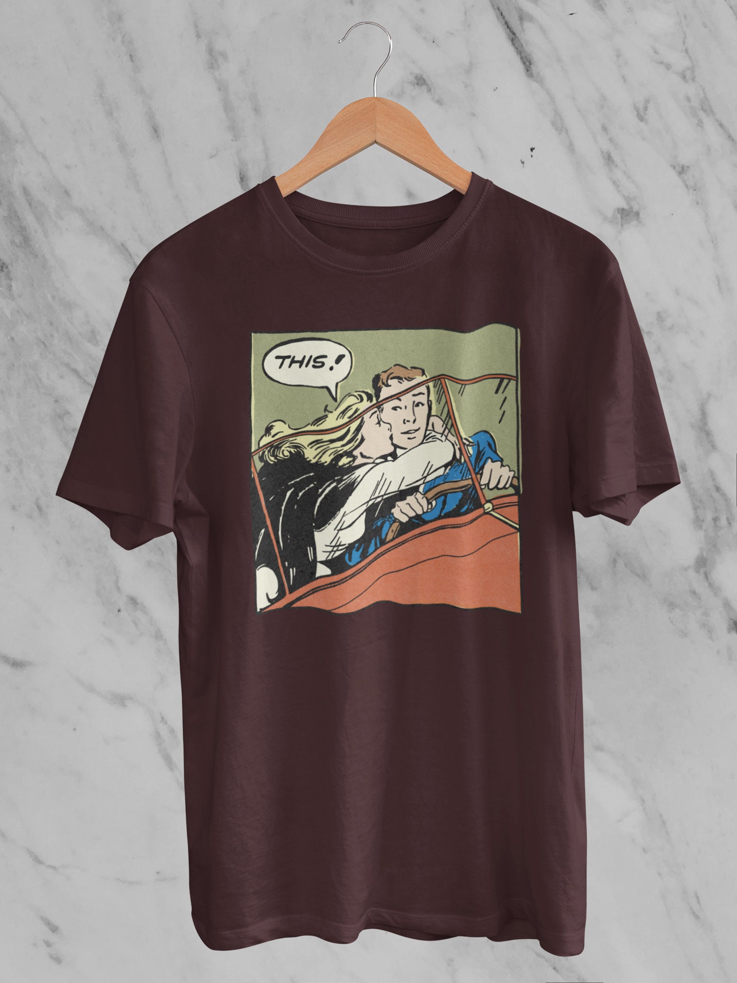 tunge varm forklædt This Vintage Comic Book Short-sleeve Unisex T-shirt Punk - Etsy