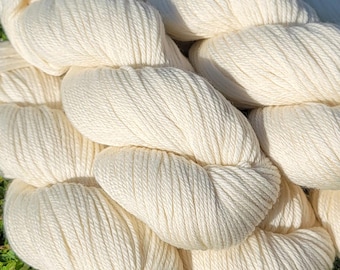 Set of 10 Natural Undyed Yarn for Hand Dyeing 1000gr