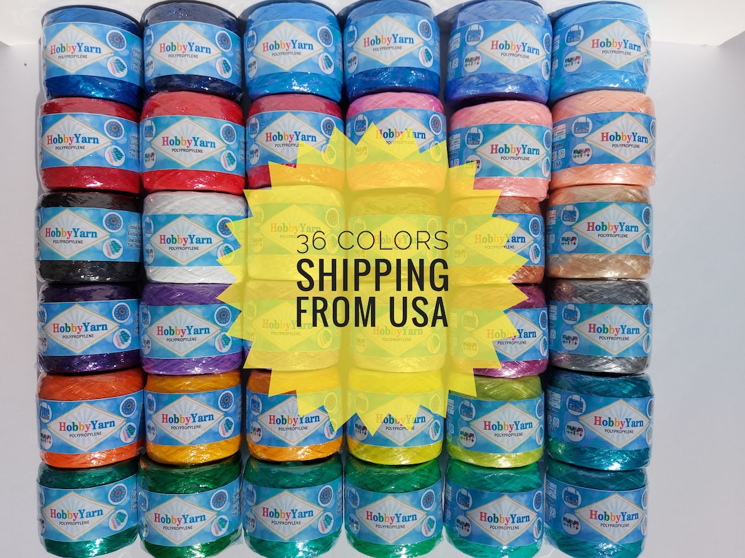 Hobby Yarn, Polypropylene Yarn Thread, Yarn for Bags Etsy