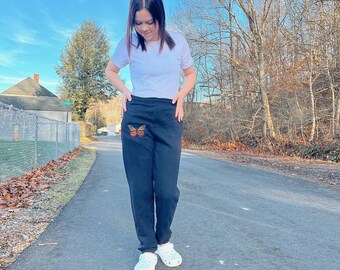 Butterfly Sweatpants - Etsy