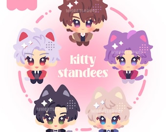 Love and Deepspace Xavier Zayne Rafayel Sylus Caleb | 1.5 inch mini acrylic standee