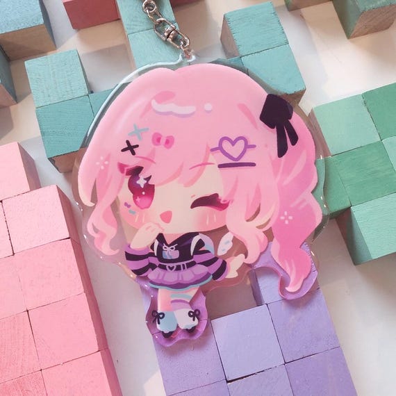 Project Sekai Vivid Bad Squad Wonderland’s Showtime Nightcord | 4 inch jumbo acrylic keychain charms