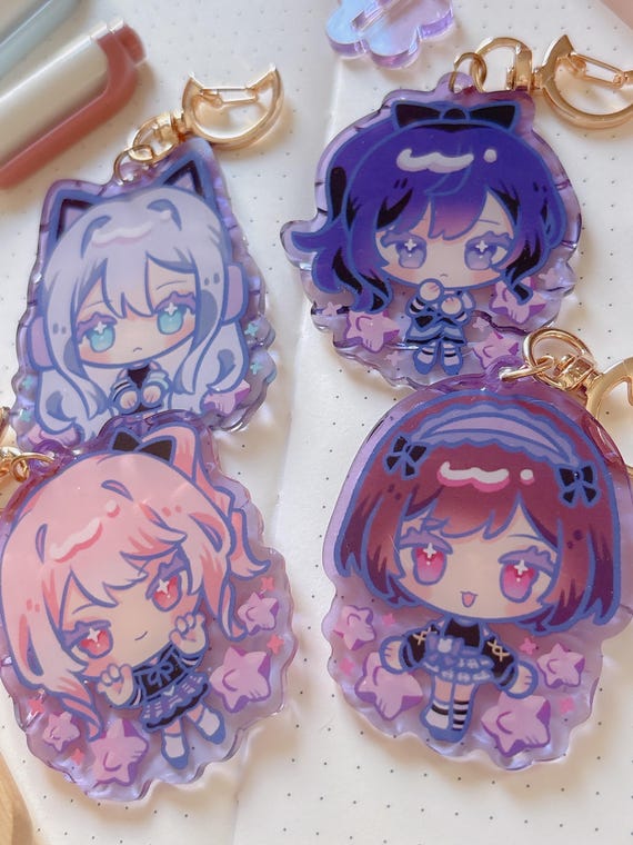 Project Sekai 25:00 at Nightcord | 2.5 inch ripple acrylic charms