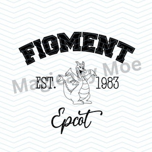 Figment College Style Tee SVG