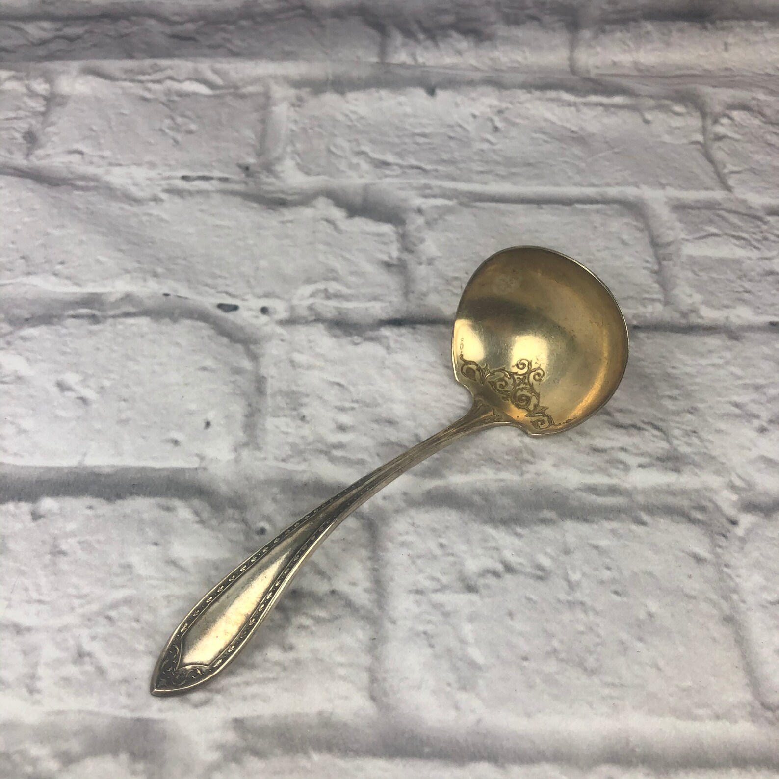 Vintage Community Plate Silver Plated Soup Ladle Spoon Etsy