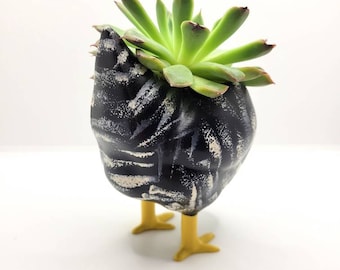 Handmade Chicken Butt Planter: Funny Farmhouse Decor