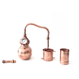 handmade copper alembic image 2