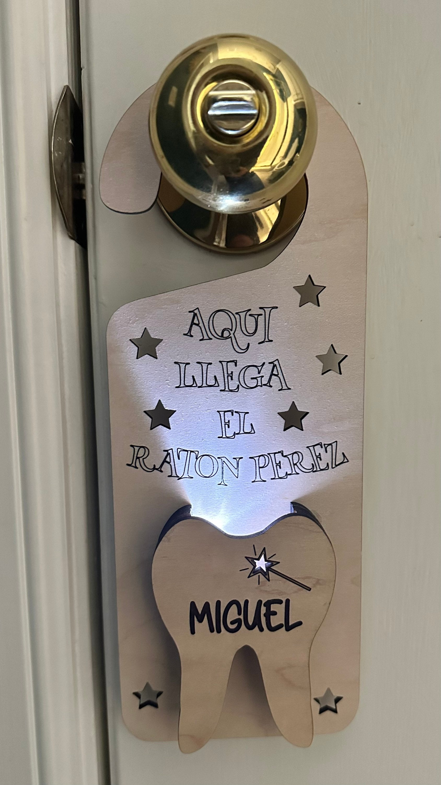 Puerta Ratoncito Pérez verde agua – 7GANSOS