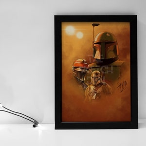 Il libro di Boba Fett - Illustrazione digitale