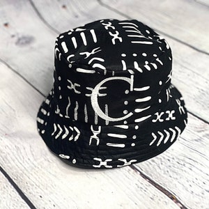 Sombrero de pescador reversible personalizado con estampado africano