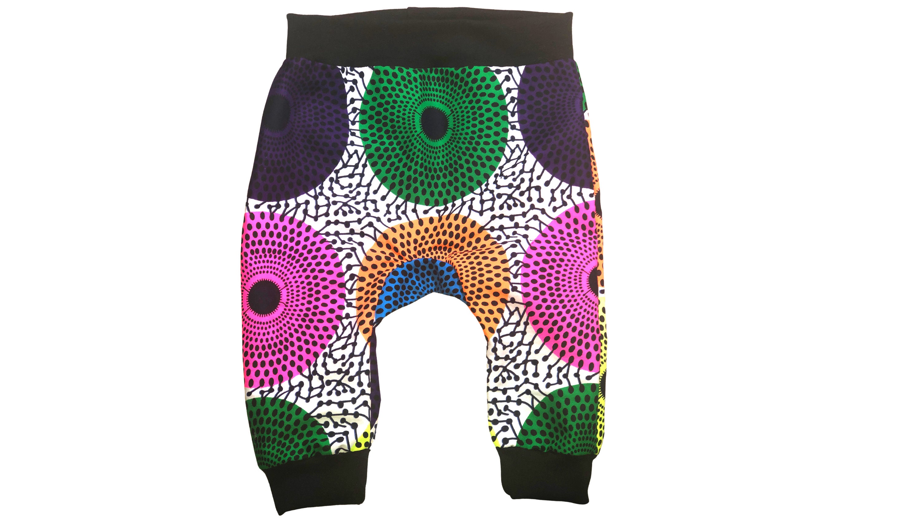 Kids Harems Pants African Print Etsy