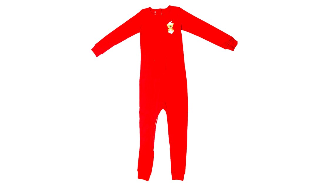 Special Needs Unisex Long Sleeve Pajamas Full Back Zipper Etsy