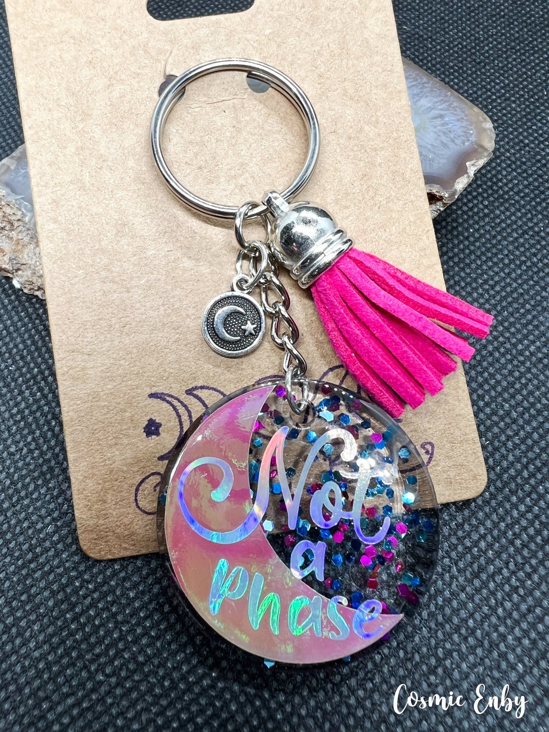 Acrylic Keychain Tutorial Using UV Resin Glitter Uv Resin,