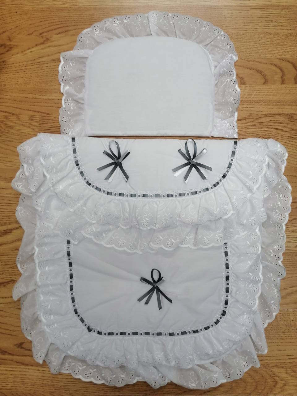 Frilly pram sets cheap