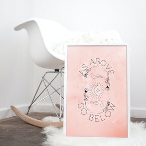 As Above so Below Wall Art - Etsy