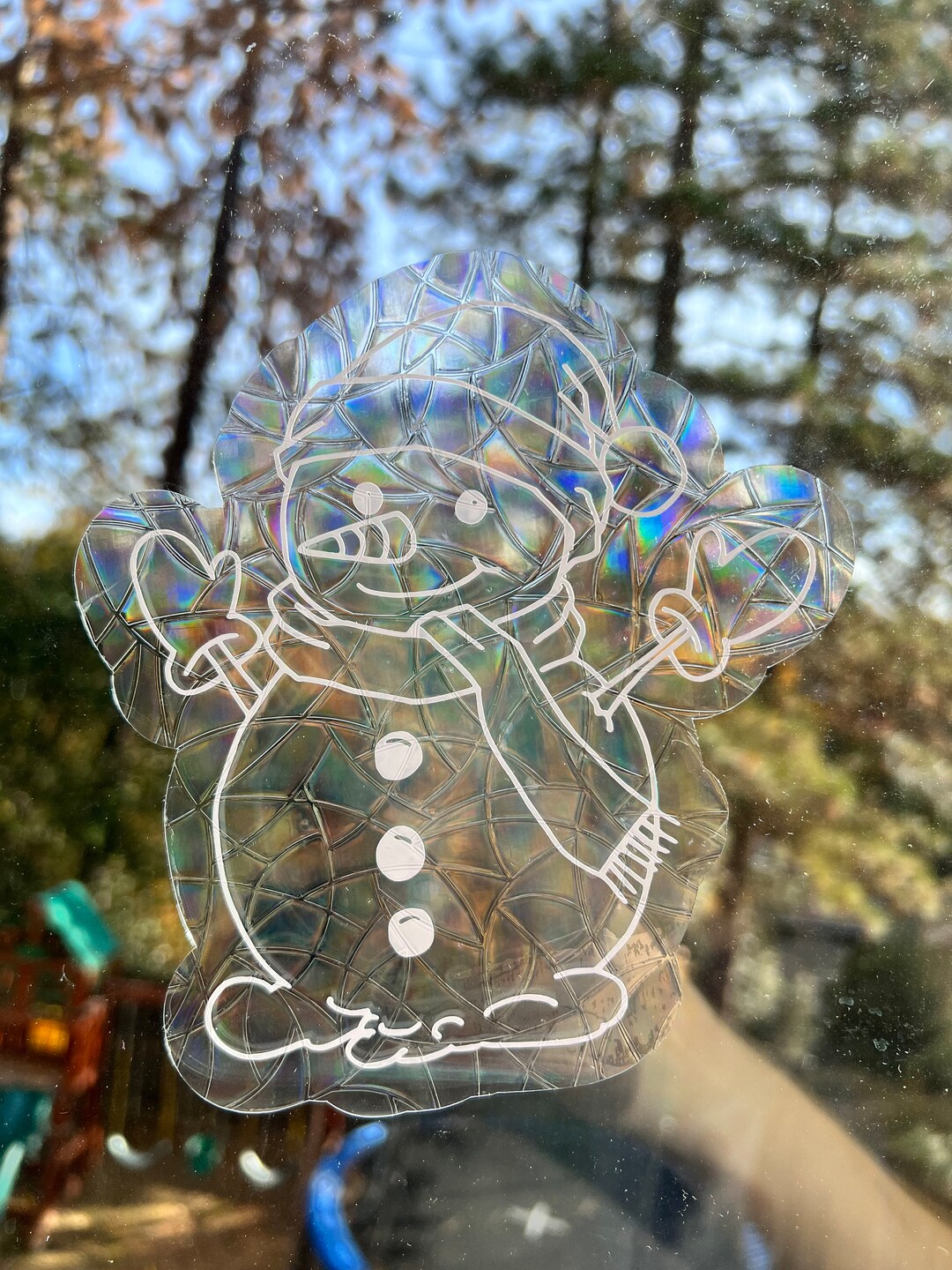 Suncatcher Window Sticker, Window Sticker, Rainbow Sticker, Window