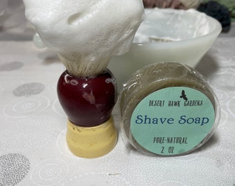 Natural shave soap