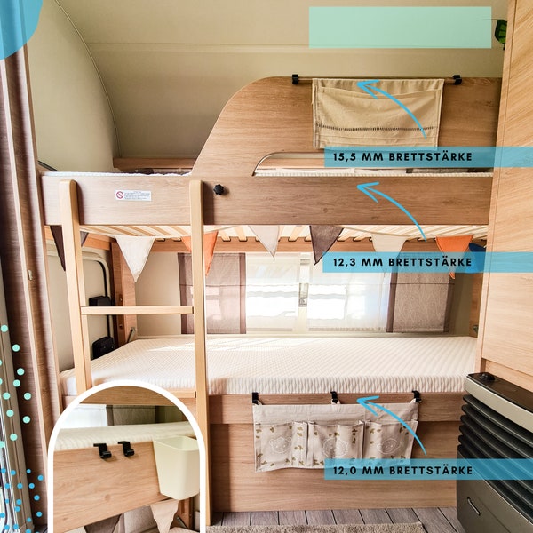 2x hooks for bunk bed caravan I caravan I bracket I camping I fastening I decoration I children