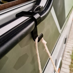2x hooks for caravan windows, Knaus Südwind, hobby, caravan, window sill, motorhome, bus, camper, camping image 4