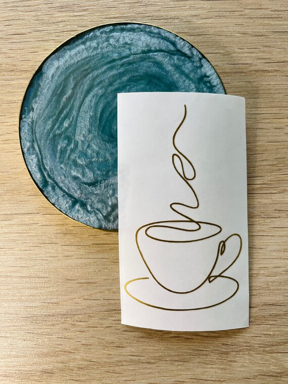 Sticker vinyle/Autocollant vinyle pour verres de résine époxy Etsy