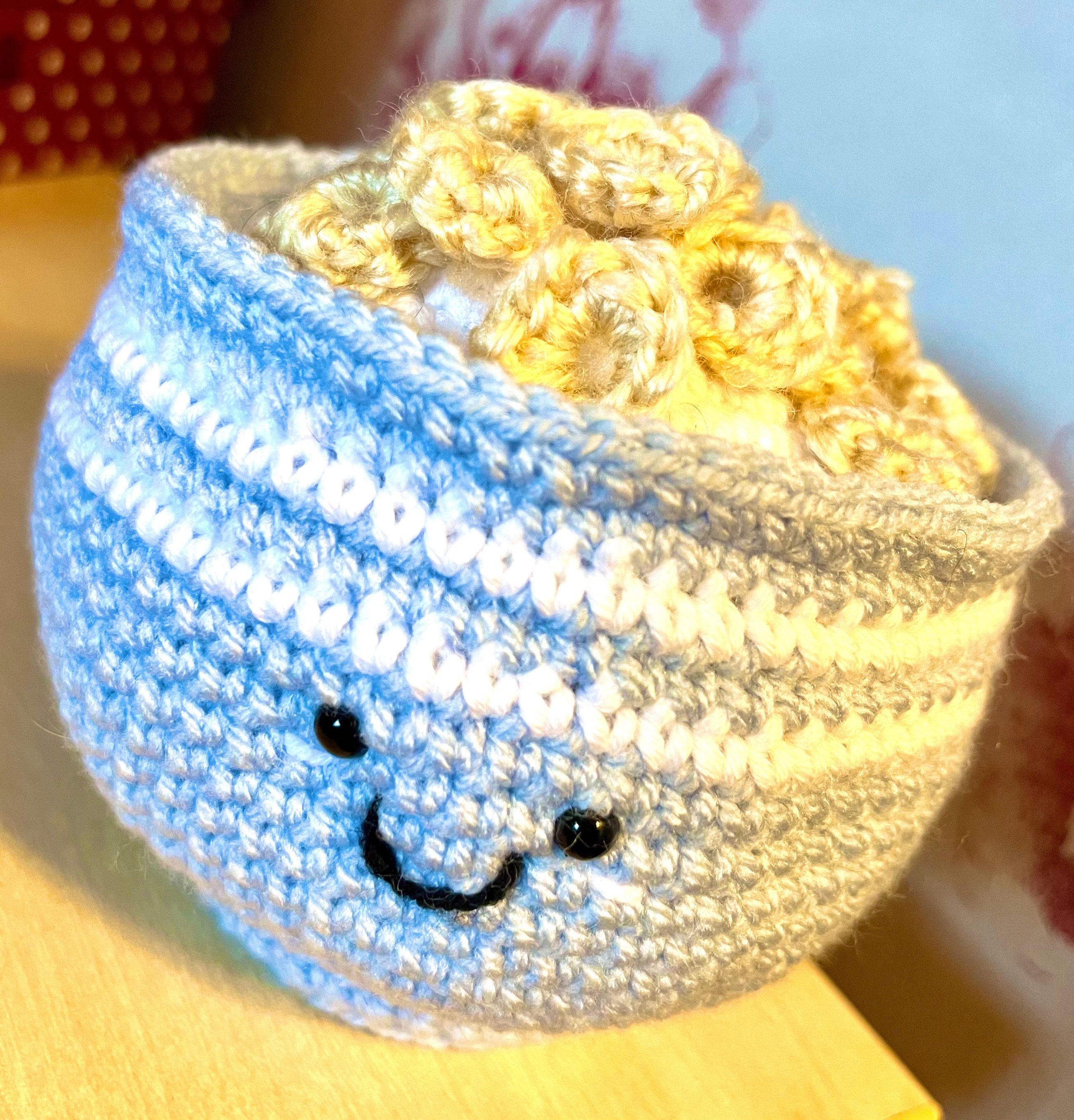 PDF Froot Loop Cereal Bowl Crochet Pattern — Kaarin Joy Crochet