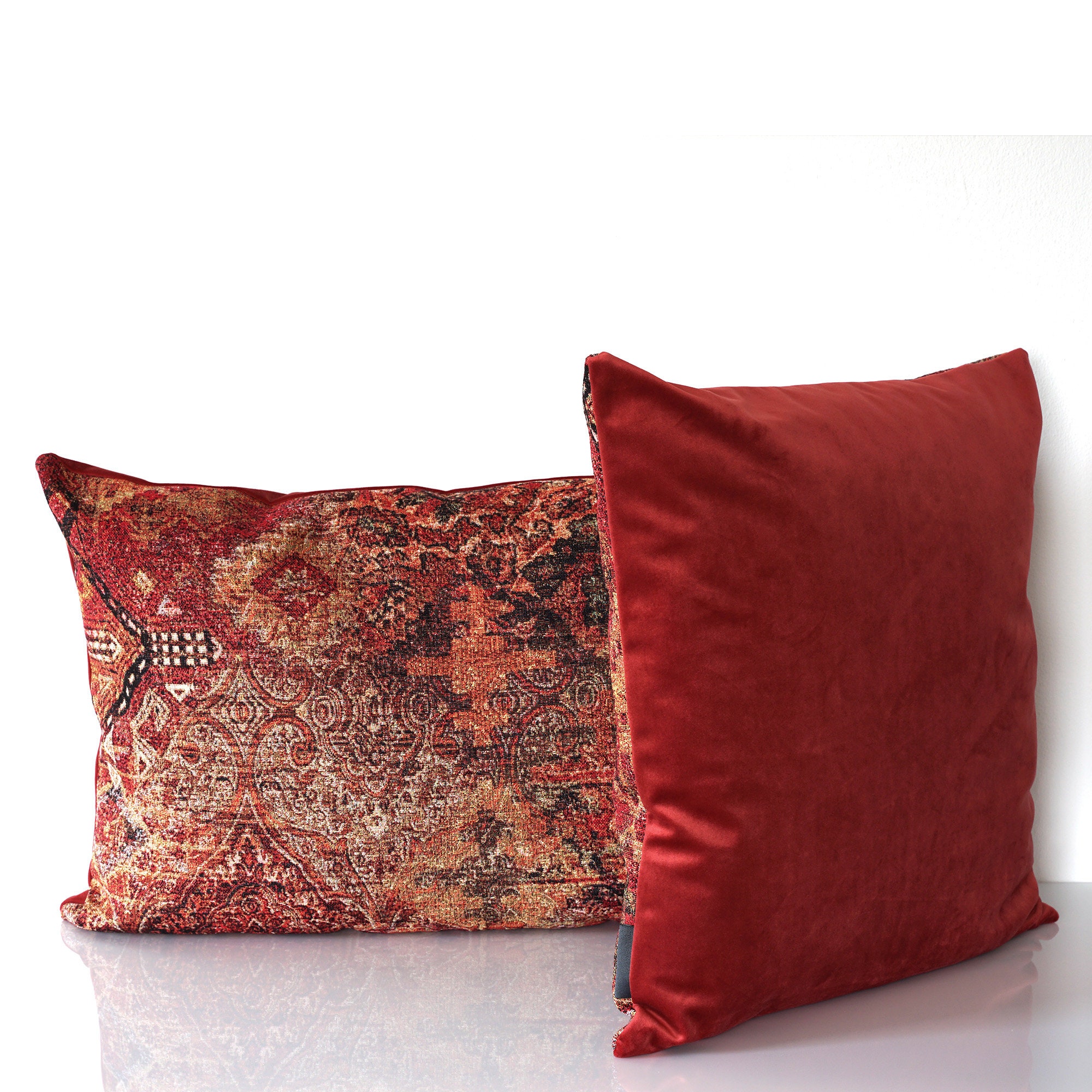 Home & Living Turkish Velvet Cushion,16x24 inc,Velvet Pillow Cover