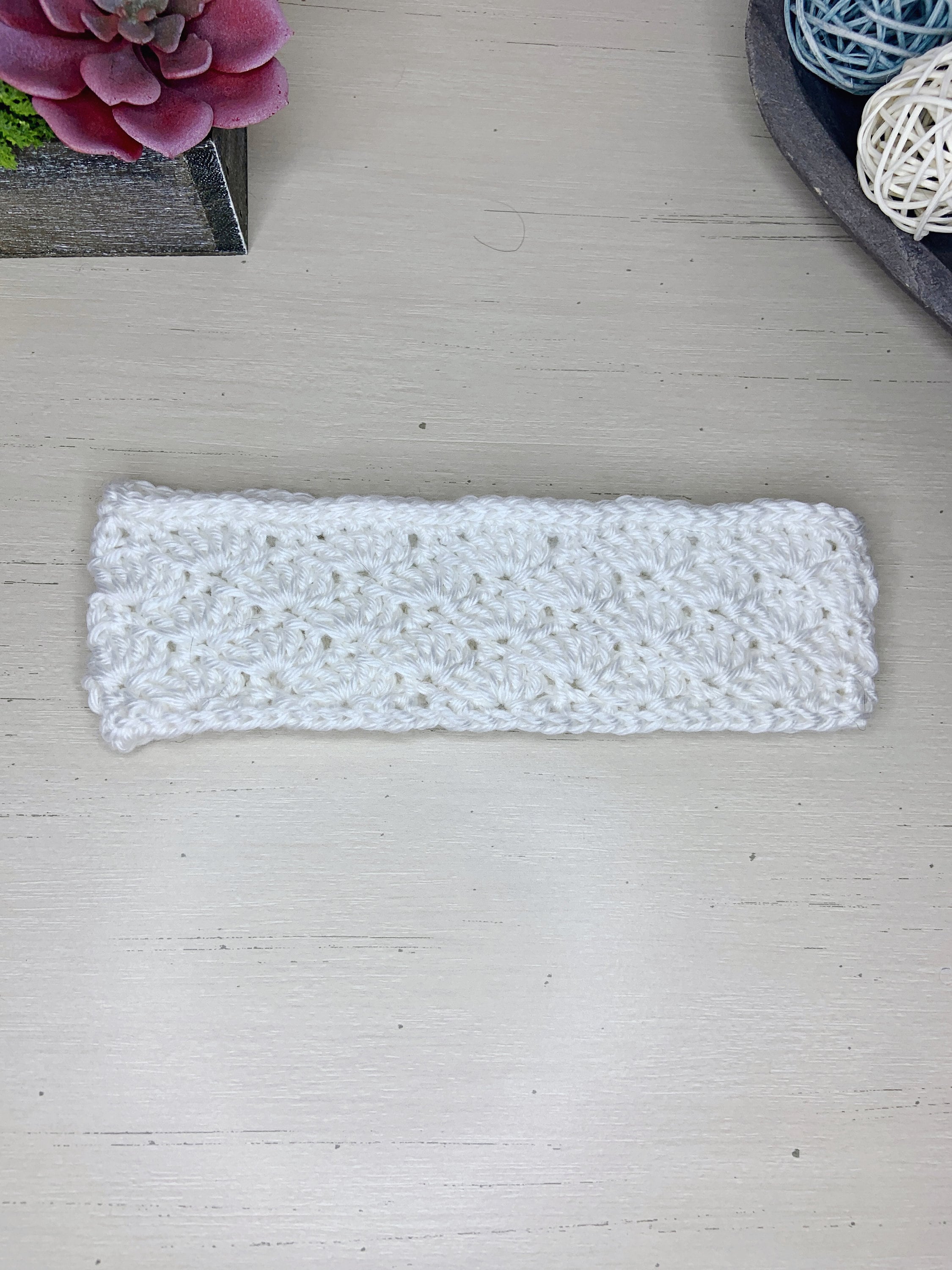Crochet Cottagecore Headband: Boho Knit Accessory - Etsy display picture 1