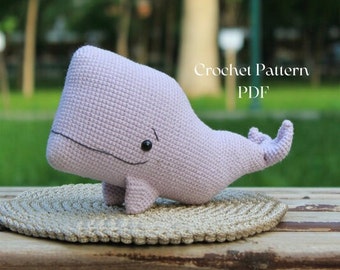 Sperm Whale Crochet Pattern