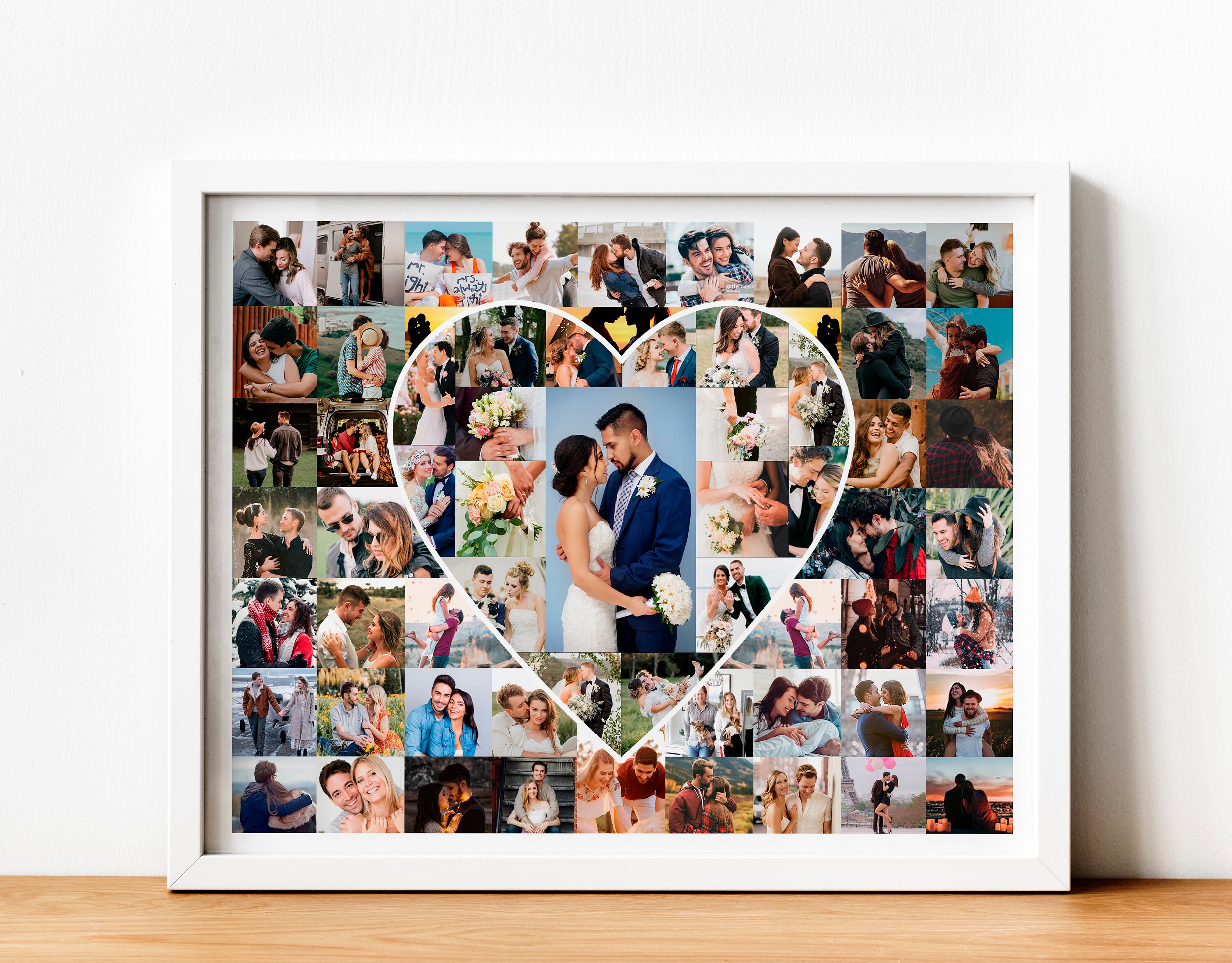 Insta Posters Framed Photo Collage, Photo Collage Diy, Picture Collage