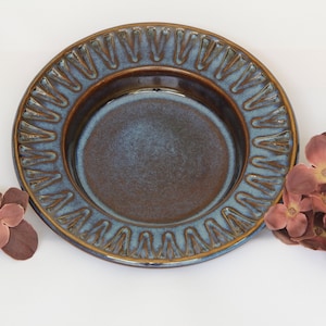 Søholm stoneware blue bowl - Danish vintage