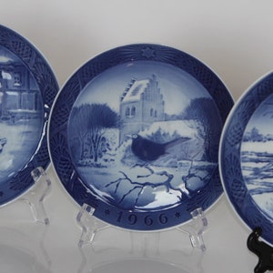Christmas plates from Denmark - Royal Copenhagen