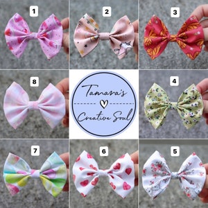 Haarschleifen &quot;Frühlingskollektion&quot;  / Hair Bow / Handgemachte Schleifen / Haarschmuck