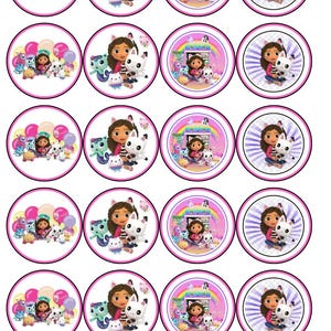 Décorations pour cupcakes Gabby