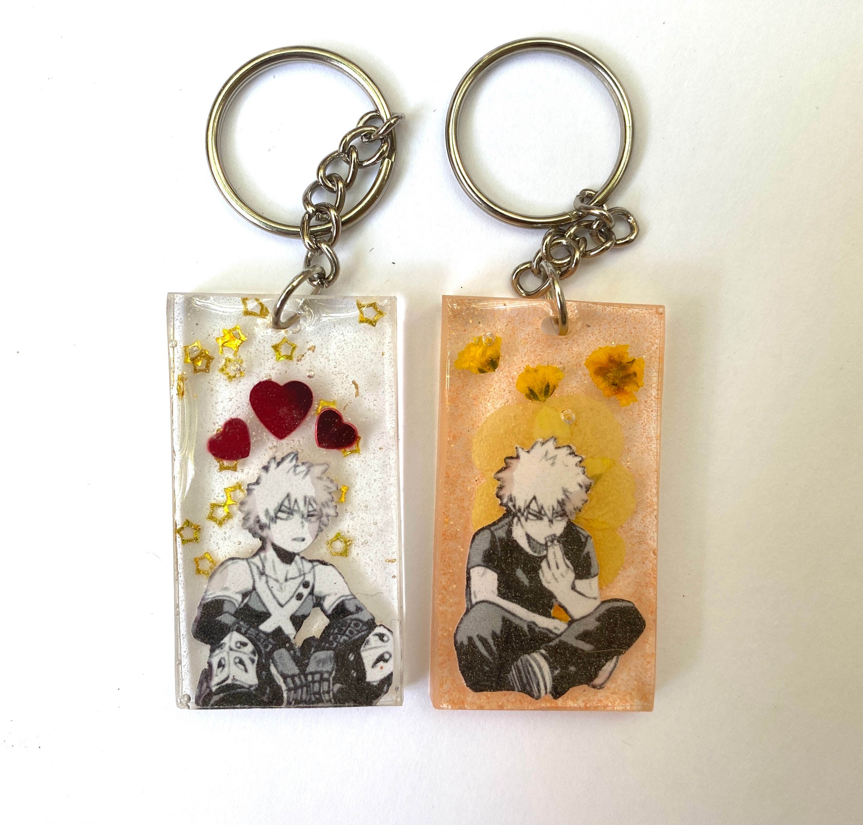 Custom Resin Keychains Anime Keychain Photo Keychain 