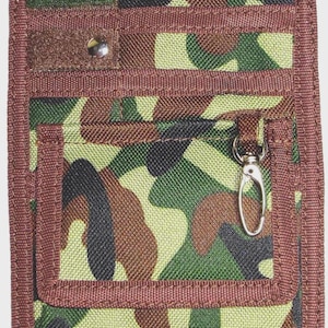 5 Pocket Nurse Lab Coat Pocket Organizer - Camo Pattern - Free Shipping!