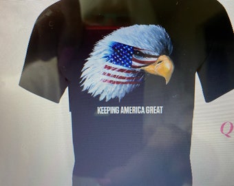 eagle and flag tee shirts