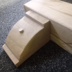 Oak mantle brackets / corbels